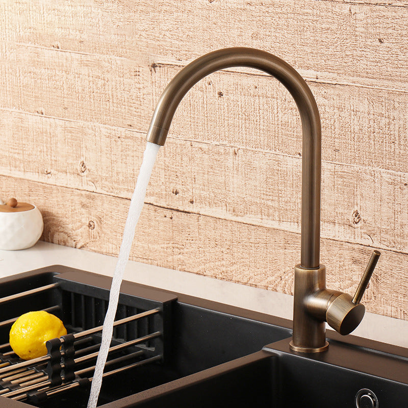 Eleganter Küchenarmatur – Antikbronze und raffiniertes Design 