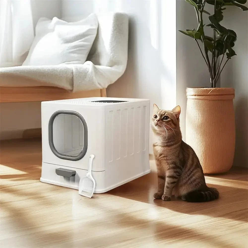 Kattlåda Anti-Lukt – Renhet Och Komfort Garanterad 