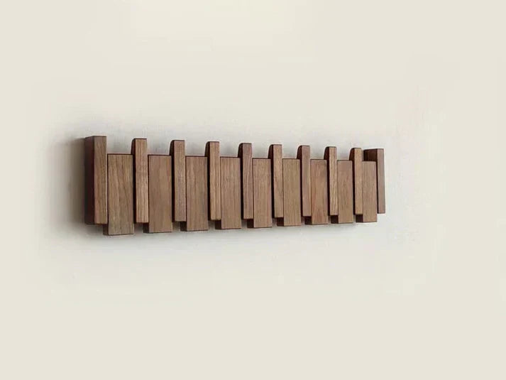 Wall Coat Rack Design – Original and Elegant Piano Style 