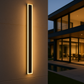 Aplique de pared exterior moderno – ideal para jardín o fachada 