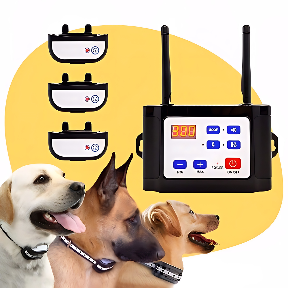 Cerca Electrónica Inalámbrica Con Collar – Seguridad Para Su Perro 