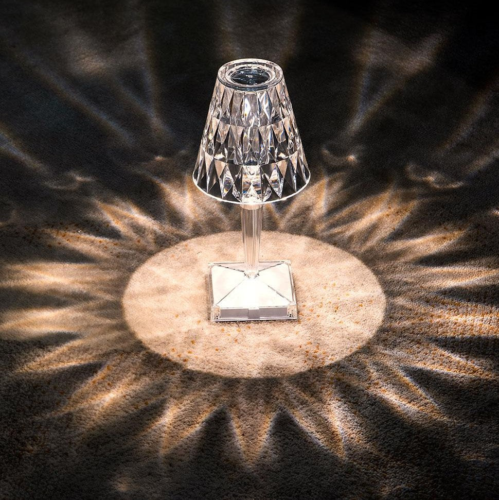 Krystallbordlampe – Moderne Eleganse Og Varm Atmosfære 