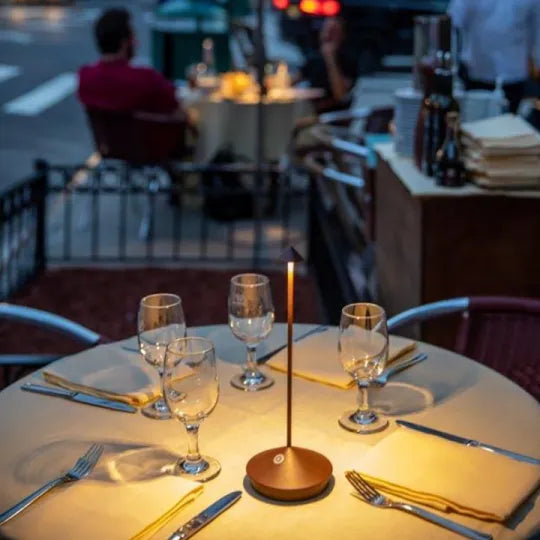 Lampe De Table LED – Sans Fil Et Rechargeable