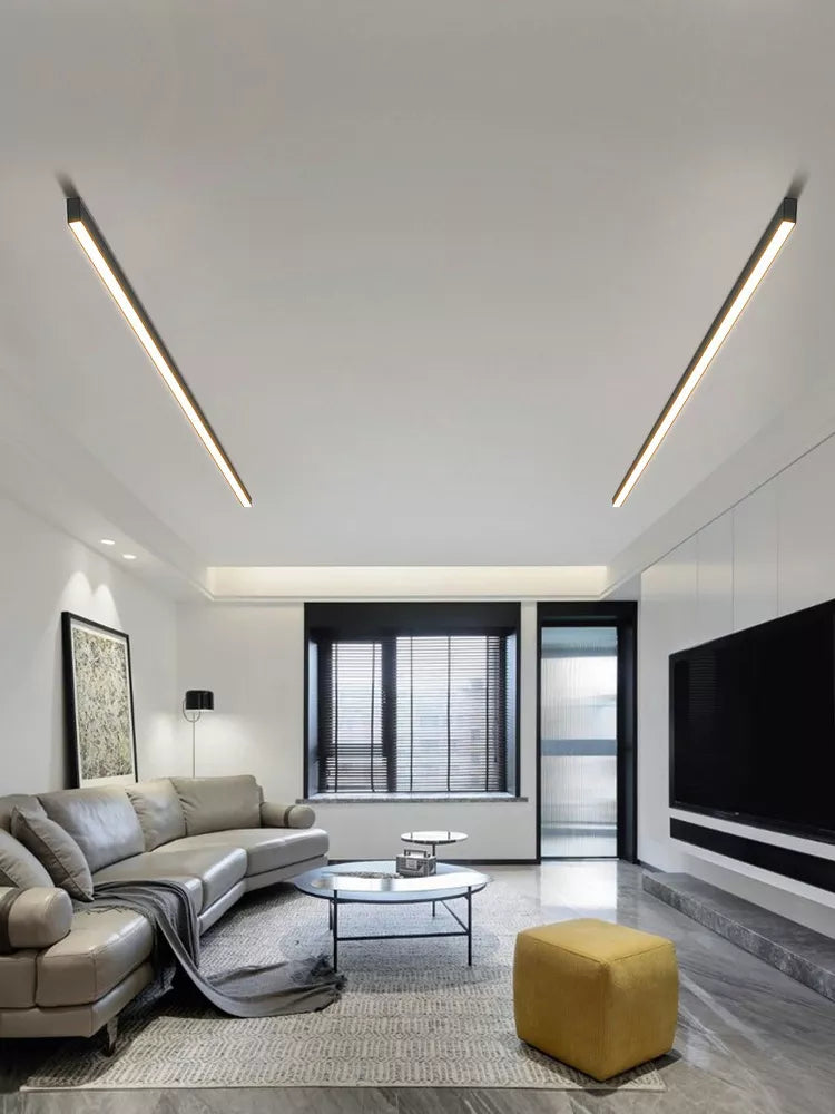 Minimalist LED Ceiling Light - Scandinavian Design 