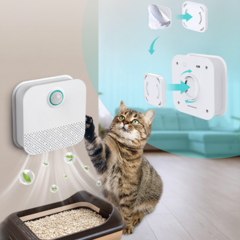 Desodorizante Inteligente — Recarregável Para Areia de Gato 