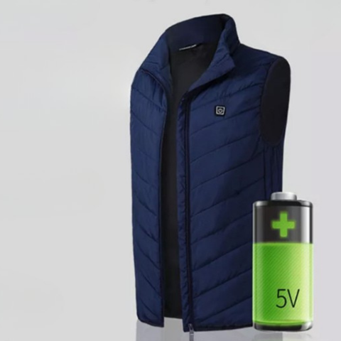 Unisex hřejivá vesta - nastavitelná teplota a moderní styl