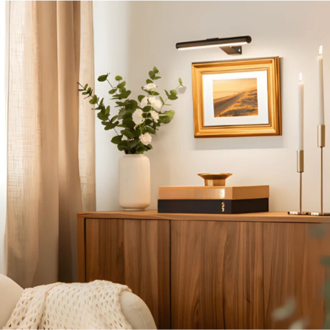 Ασύρματος επαναφορτιζόμενος λαμπτήρας τοίχου LED USB - Πλήρης περιστροφή & βολική επαναφόρτιση