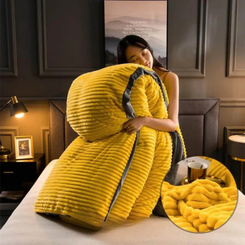 Set di Biancheria da Letto 3 Pezzi – Morbidezza e Comfort in Pile 