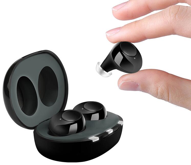 Aparelho auditivo Bluetooth com aplicação - Som de alta definição e total discrição
