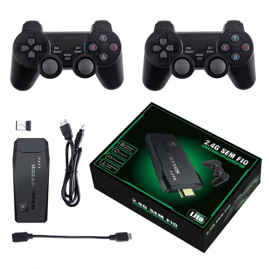 Console de Jogo Retro – Experiência 4K e Joystick Duplo 