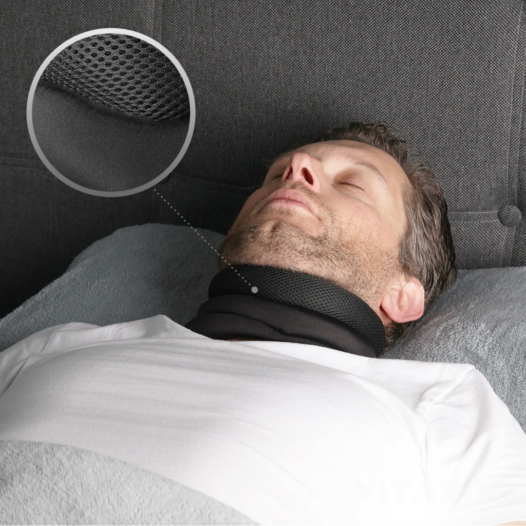 Support cervical pour un sommeil sans ronflement