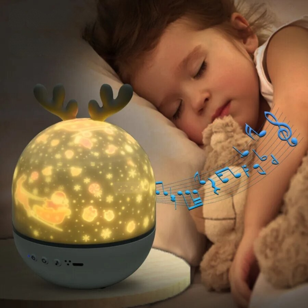 Lampa Proiector de Noapte – Iluminare Feerică și Relaxantă 