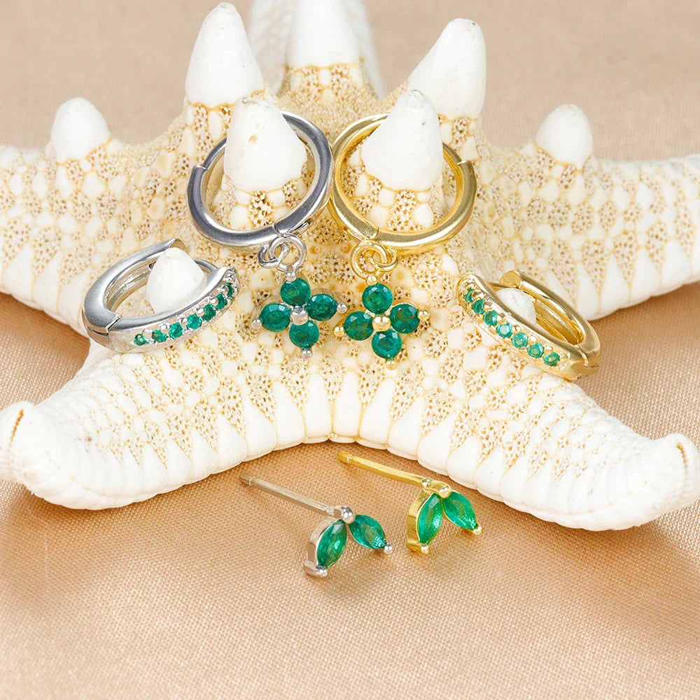 Conjunto de Argolas e Piercings – Versatilidade e Brilho Sutil 