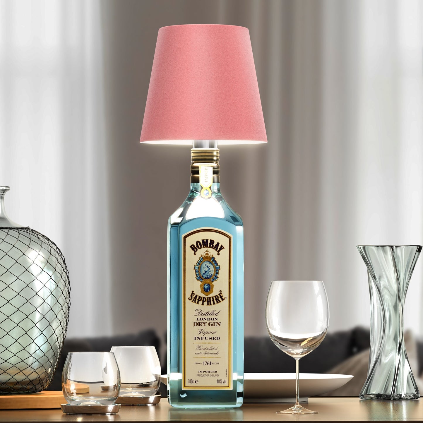 Oppladbar LED-lampe – Forvandle flaskene dine til belysning 