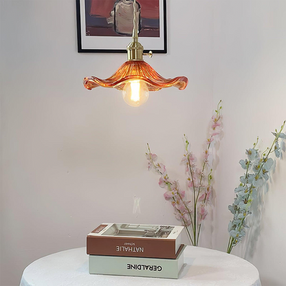 Hangende Bloem Lamp – Natuurlijke Charme En Tedere Geest 