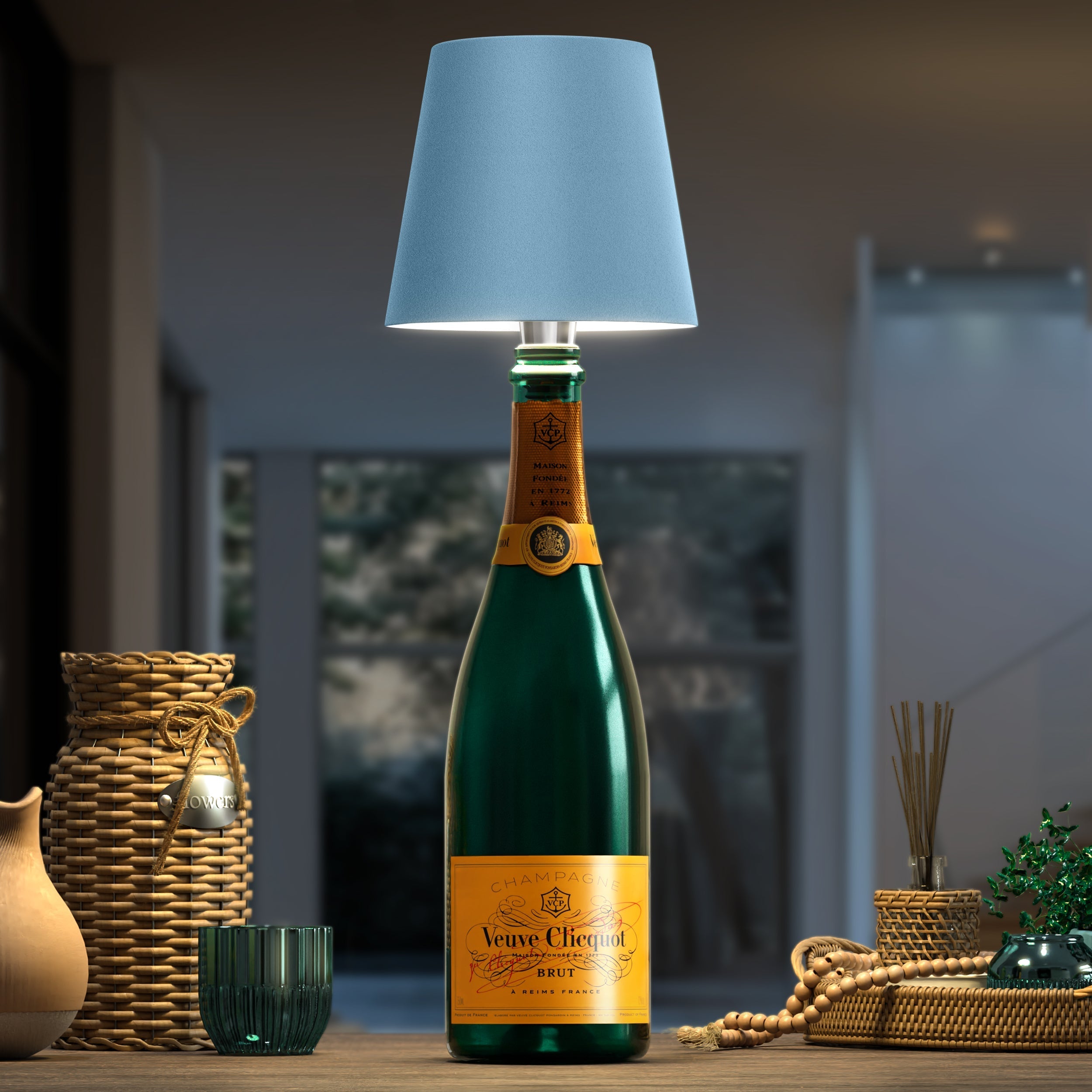 Lampe LED Rechargeable – Transformez Vos Bouteilles En Luminaires