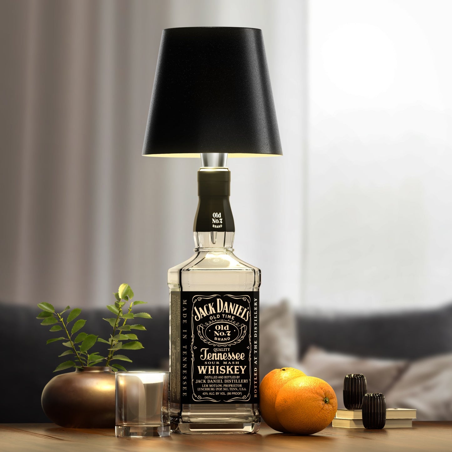 Oppladbar LED-lampe – Forvandle flaskene dine til belysning 