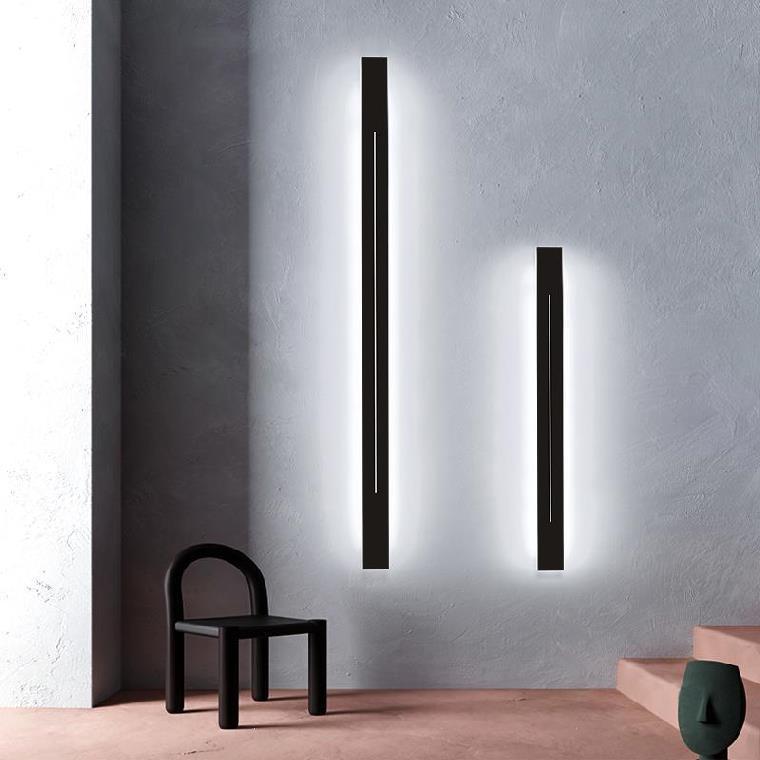 Moderne LED-vegglampe - Eleganse og raffinement