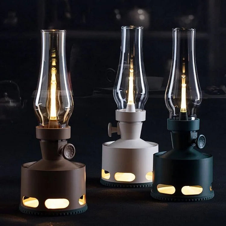 Lámpara LED de Estilo Retro – Iluminación Decorativa Elegante 