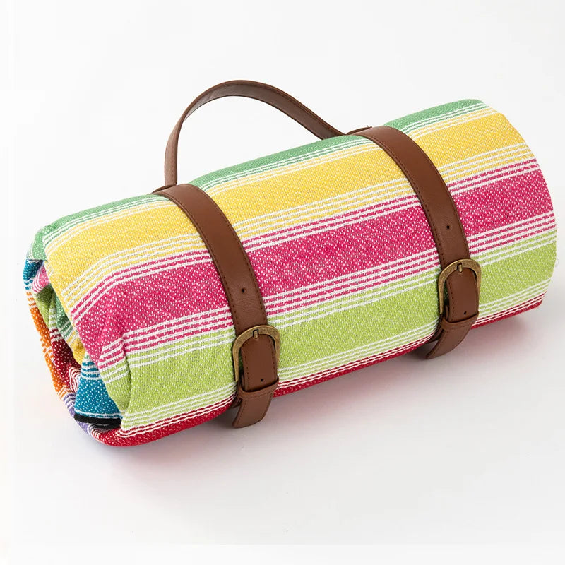 Couverture De Pique-Nique Imperméable Pliable – Motif À Carreaux Classique
