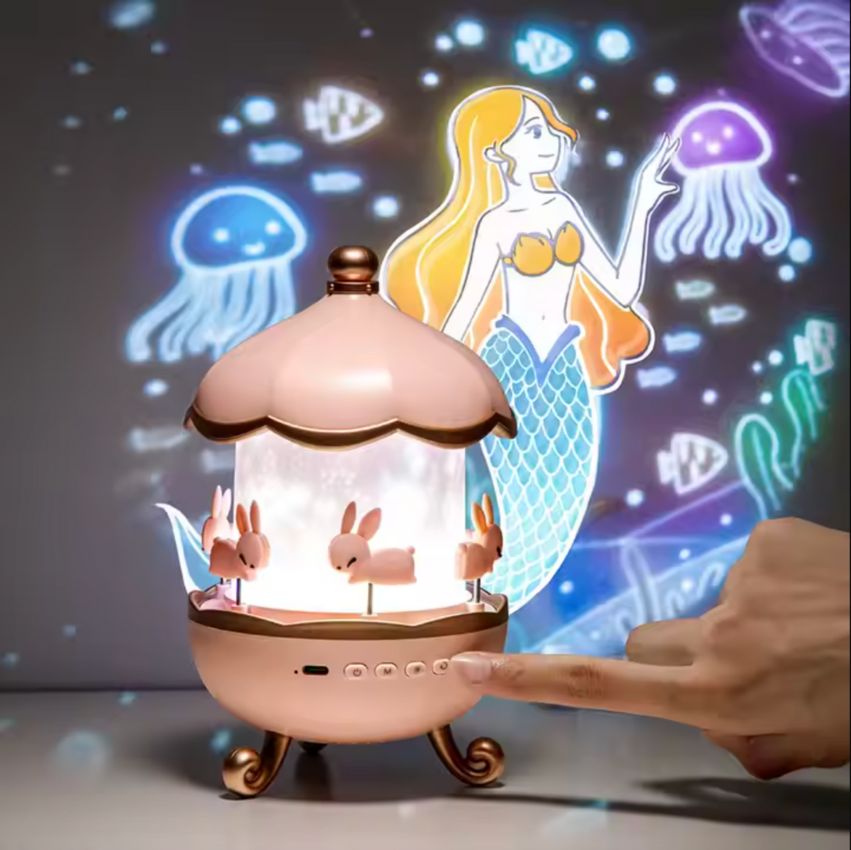 Veilleuse Projecteur — Ciel Étoilé En Lumière