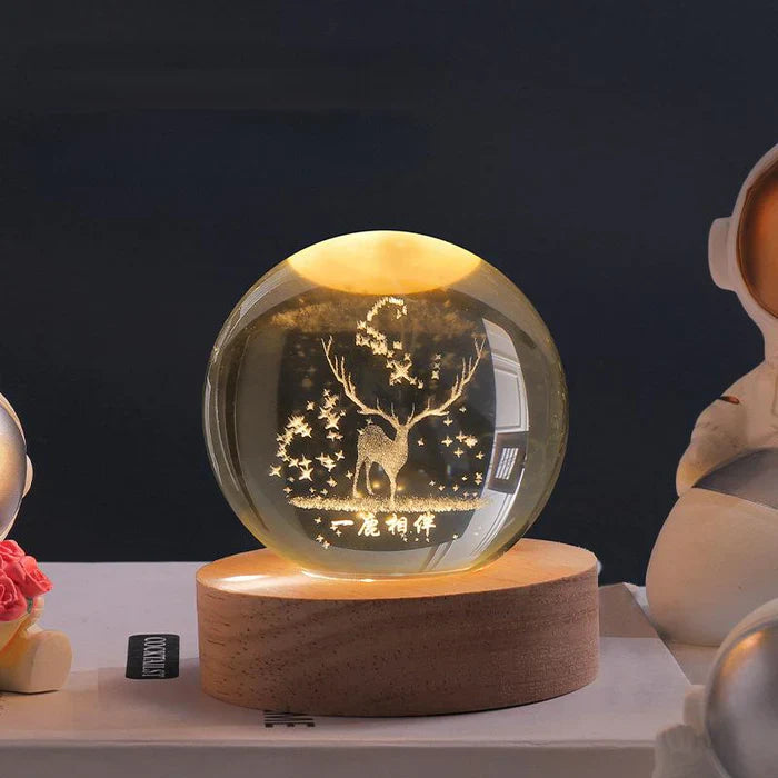 装飾用LEDランプ - 彫刻仕上げと現代的スタイル 