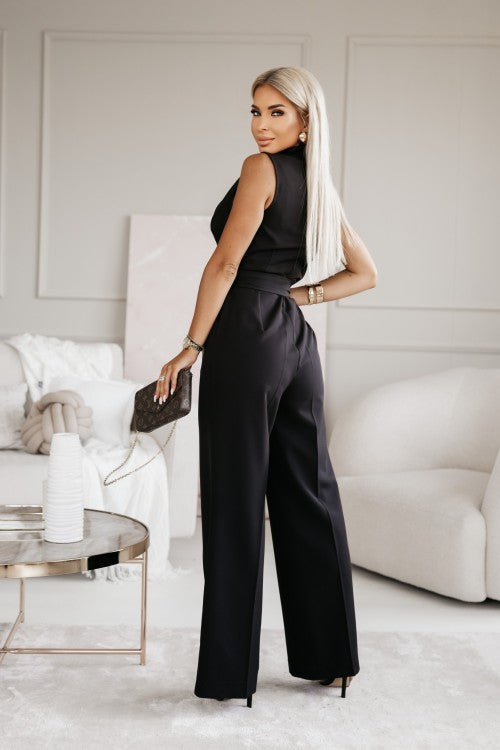 Natacha | Combinação Elegante – Decote Cruzado E Cintura Realçada 