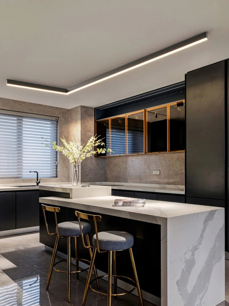 Minimalist LED Ceiling Light - Scandinavian Design 