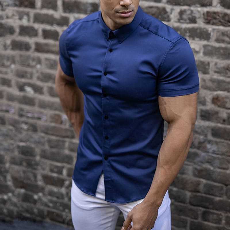 Joseph | Elegant Kortärmad Skjorta – Slim Fit Och Modern Stil 