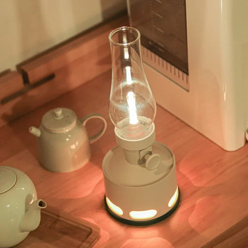 Lámpara LED de Estilo Retro – Iluminación Decorativa Elegante 