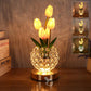Lampada da Comodino Tattile – Splendore Cristallino Elegante 