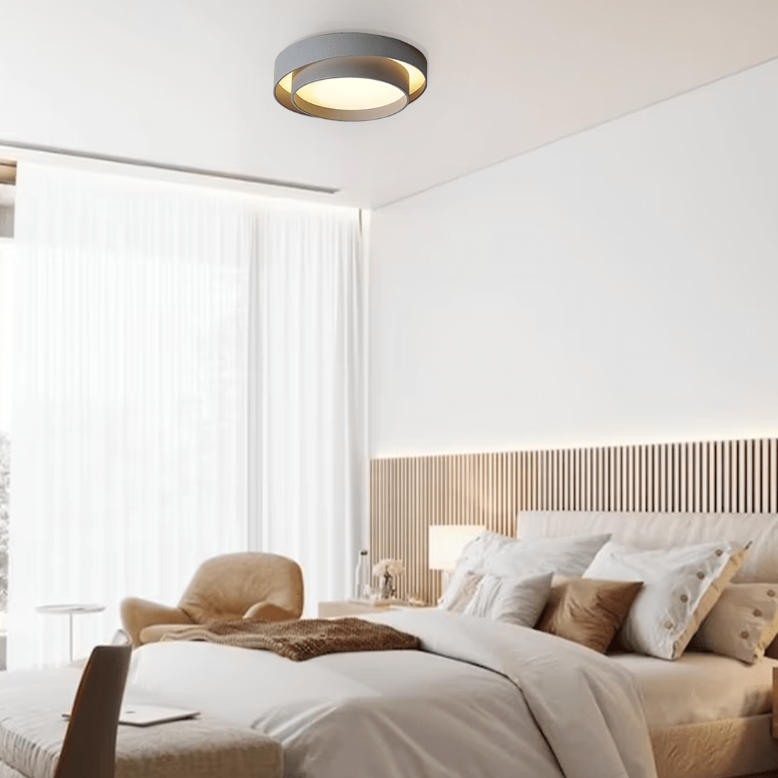 LED Plafondlamp Schijf – Licht en Visueel Comfort 