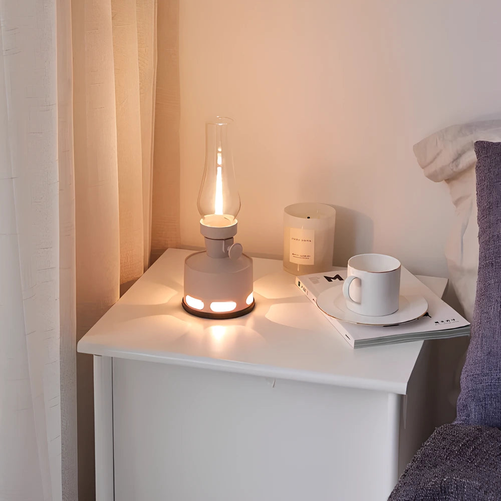 Lámpara LED de Estilo Retro – Iluminación Decorativa Elegante 