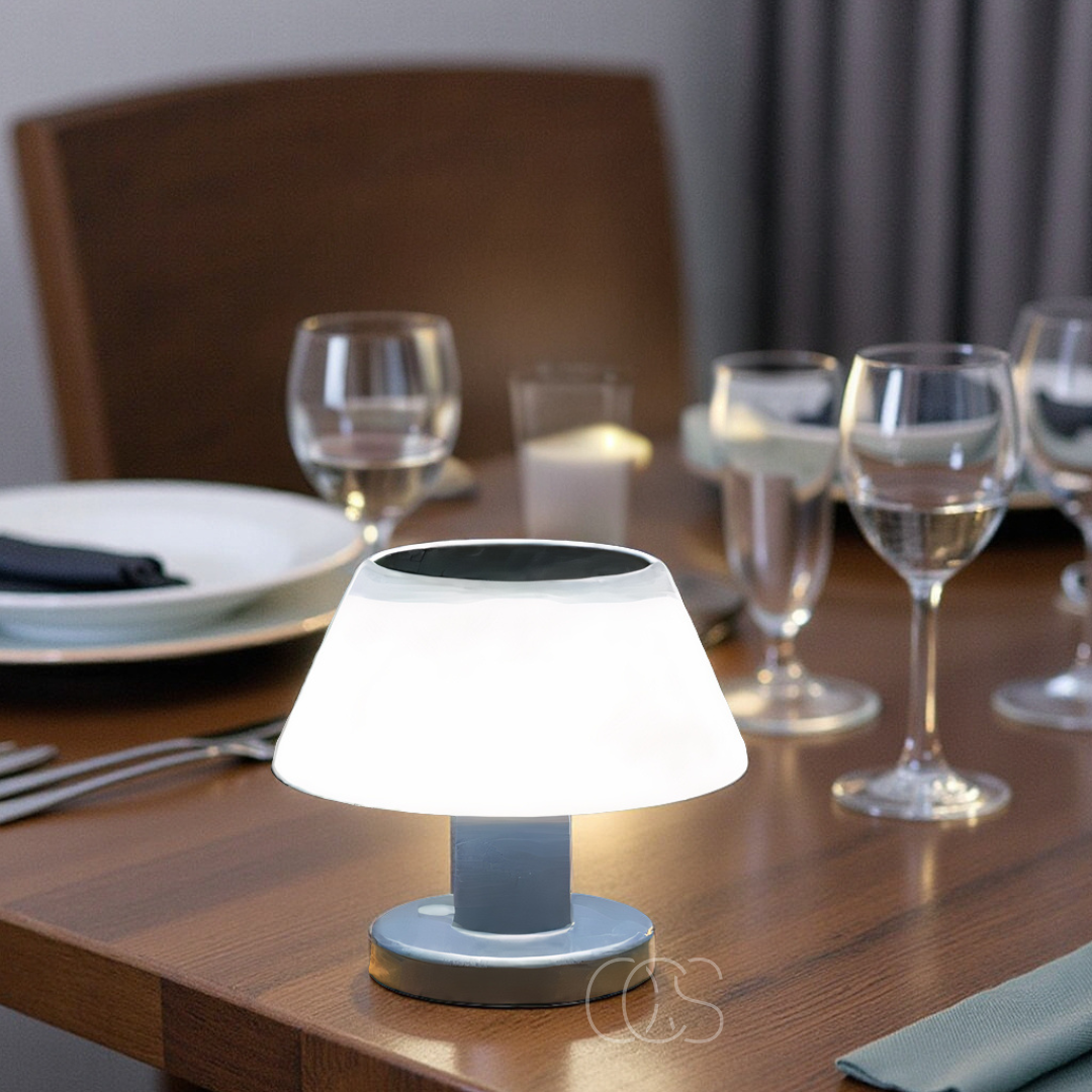 Lampe De Table Solaire Sans Fil – Écologique Et Pratique
