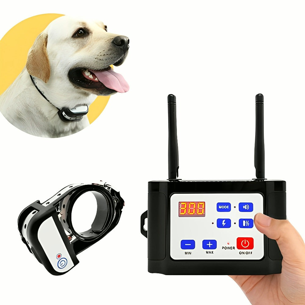 Cerca Electrónica Inalámbrica Con Collar – Seguridad Para Su Perro 