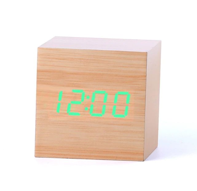 Cube Digital Clock – Minimalist Design and LED Display 
