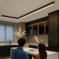 Minimalistinen Led-kattovalaisin - Skandinaavinen muotoilu 