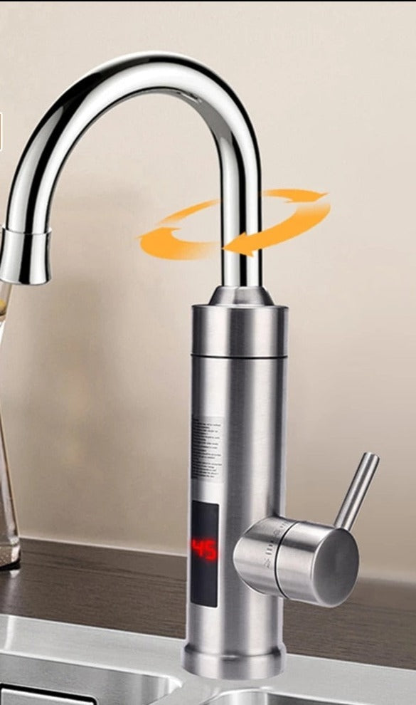 Grifo de Cocina Eléctrico – Calentamiento Instantáneo y Control Fácil 