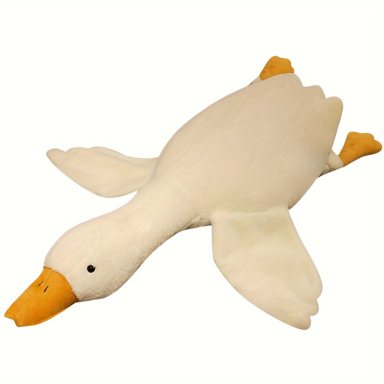 Large Plush Swan - hienostunut muotoilu ja ääretön hellyys