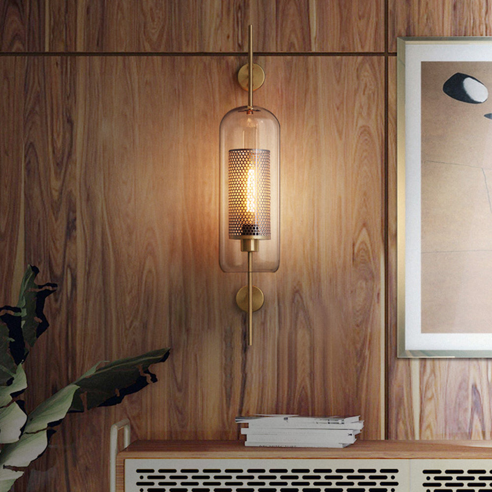 Industriell geometrisk vegglampe - stil og modernitet