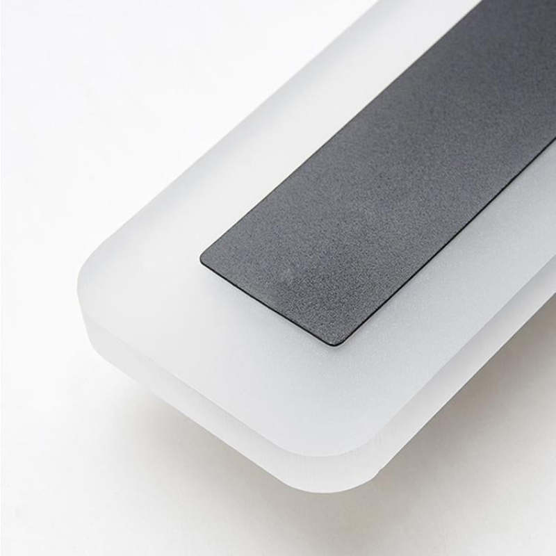Aplique de pared exterior moderno – ideal para jardín o fachada 