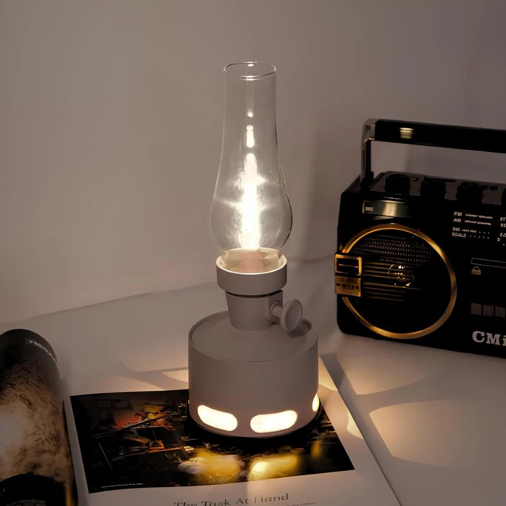 Lámpara LED de Estilo Retro – Iluminación Decorativa Elegante 