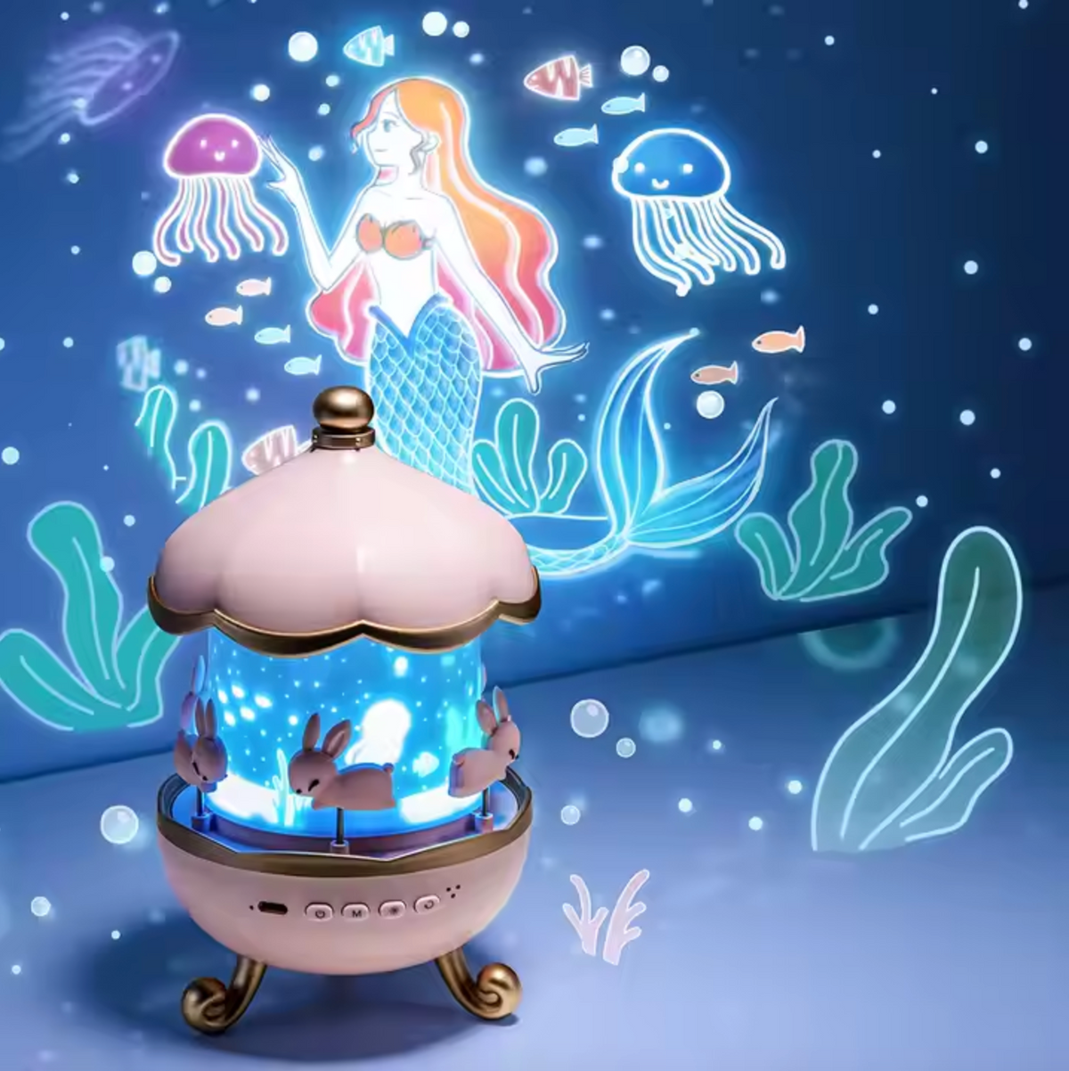 Veilleuse Projecteur — Ciel Étoilé En Lumière