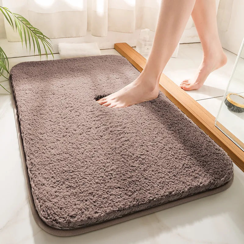 Kúpeľňová rohož pohodlná – luxusná hrúbka a protišmyková 