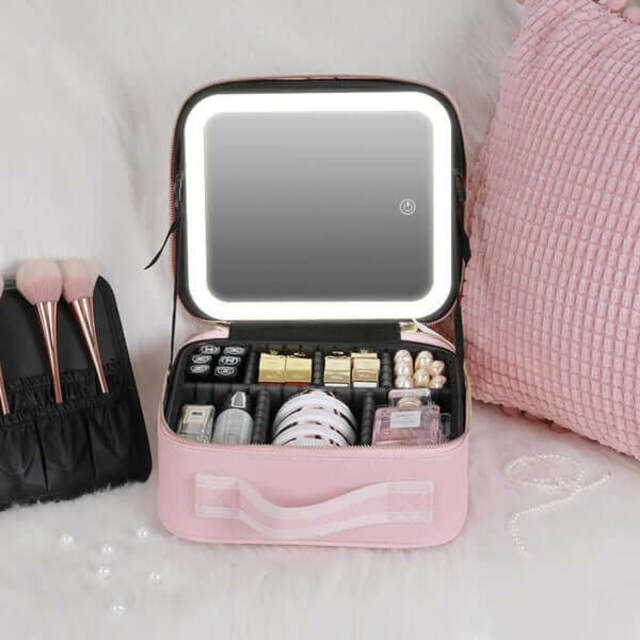 LED MURROR Makeup Bag