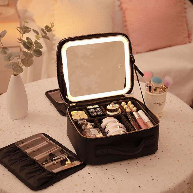 LED MURROR Makeup Bag