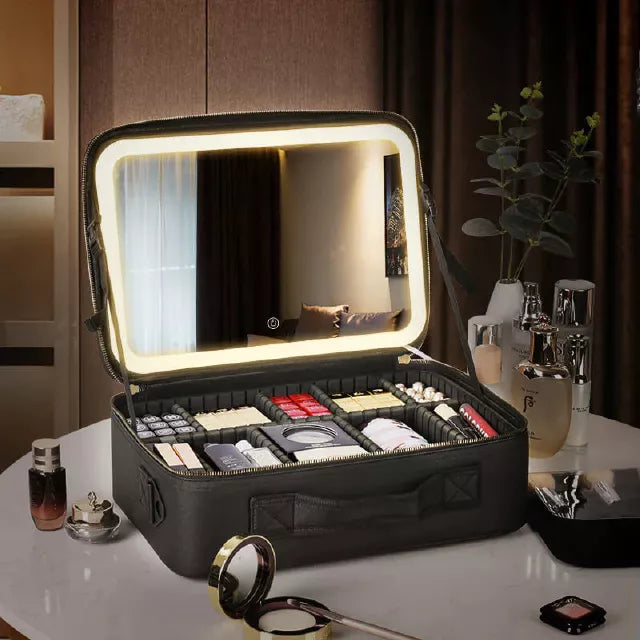 LED MURROR Makeup Bag